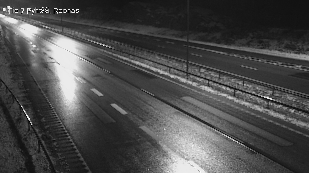 Weather Camera Image Väg 7 Pyttis, Rånäs, Pyhtää, Kymenlaakso