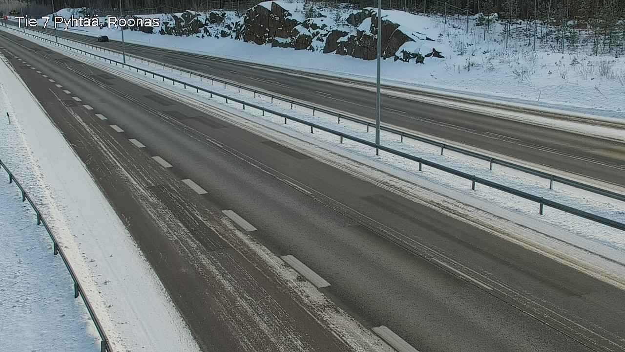 Weather Camera Image Road 7 Pyhtää, Roonas, Pyhtää, Kymenlaakso