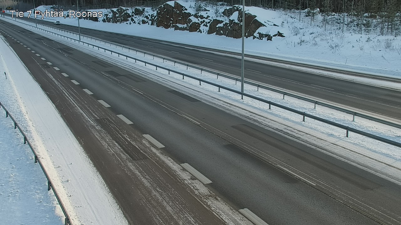 Weather Camera Image Road 7 Pyhtää, Roonas, Pyhtää, Kymenlaakso