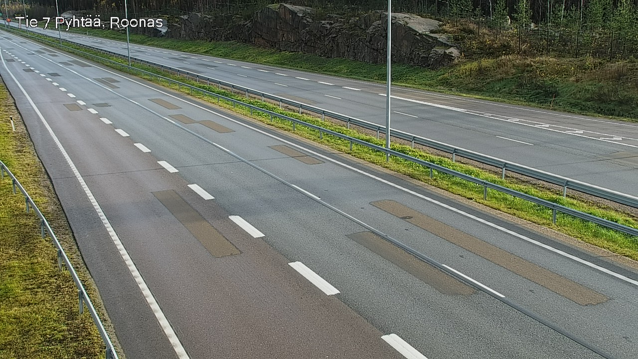 Kelikamerat Kuva Tie 7 Pyhtää, Roonas, Pyhtää, Kymenlaakso