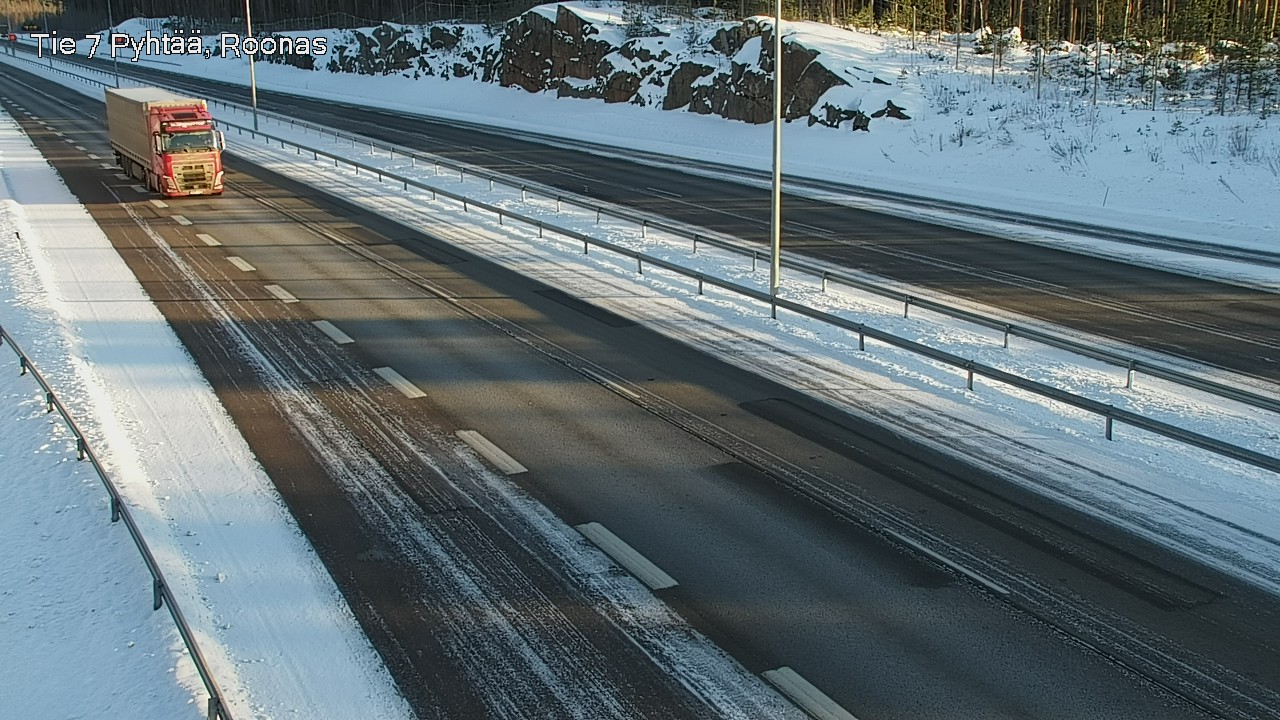 Kelikamerat Kuva Tie 7 Pyhtää, Roonas, Pyhtää, Kymenlaakso