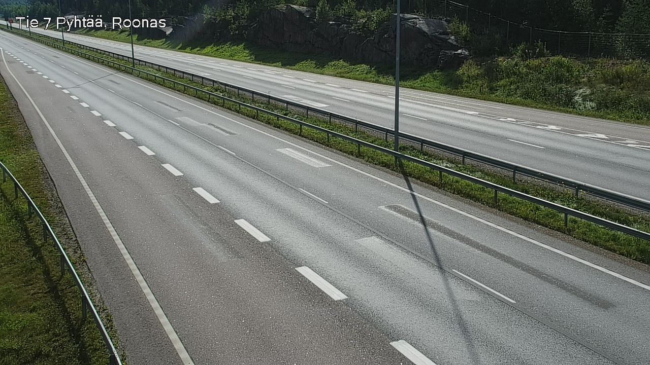 Weather Camera Image Road 7 Pyhtää, Roonas, Pyhtää, Kymenlaakso