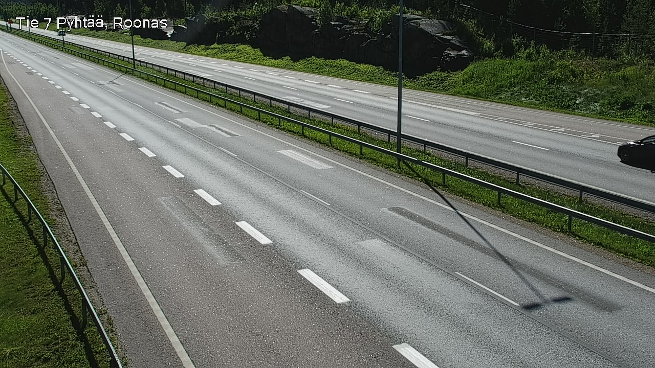 Weather Camera Image Väg 7 Pyttis, Rånäs, Pyhtää, Kymenlaakso