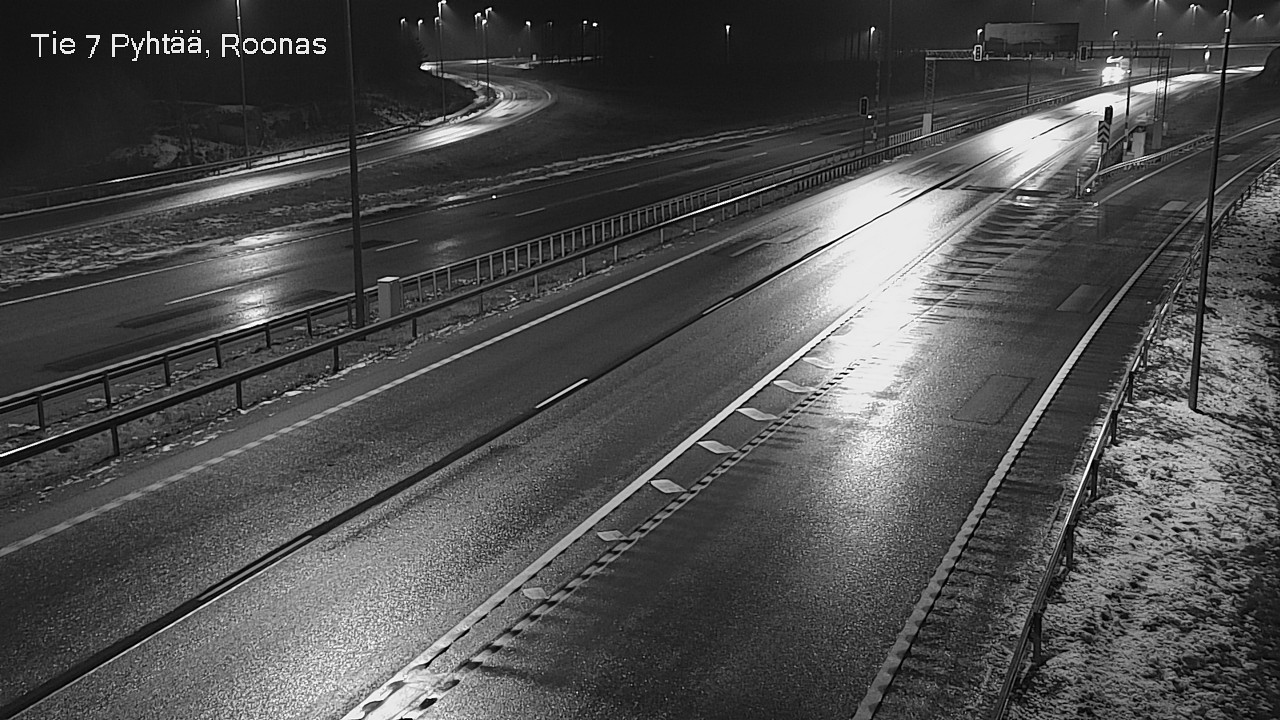 Weather Camera Image Väg 7 Pyttis, Rånäs, Pyhtää, Kymenlaakso