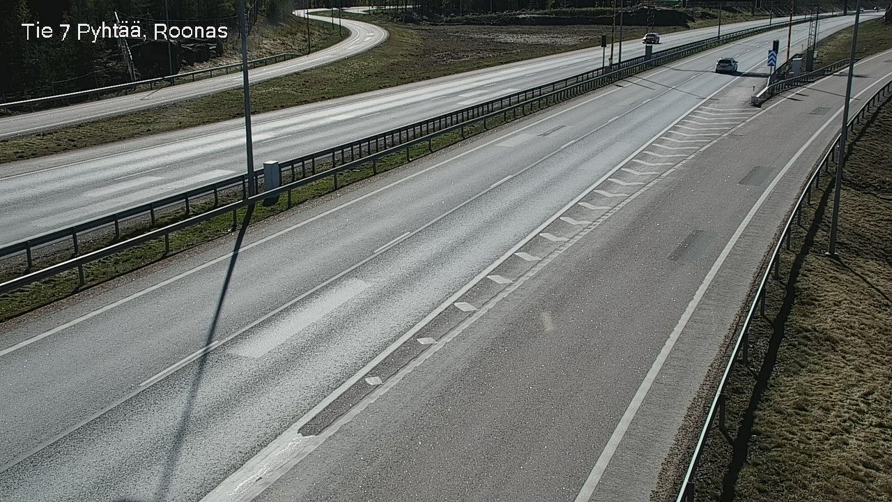 Weather Camera Image Väg 7 Pyttis, Rånäs, Pyhtää, Kymenlaakso