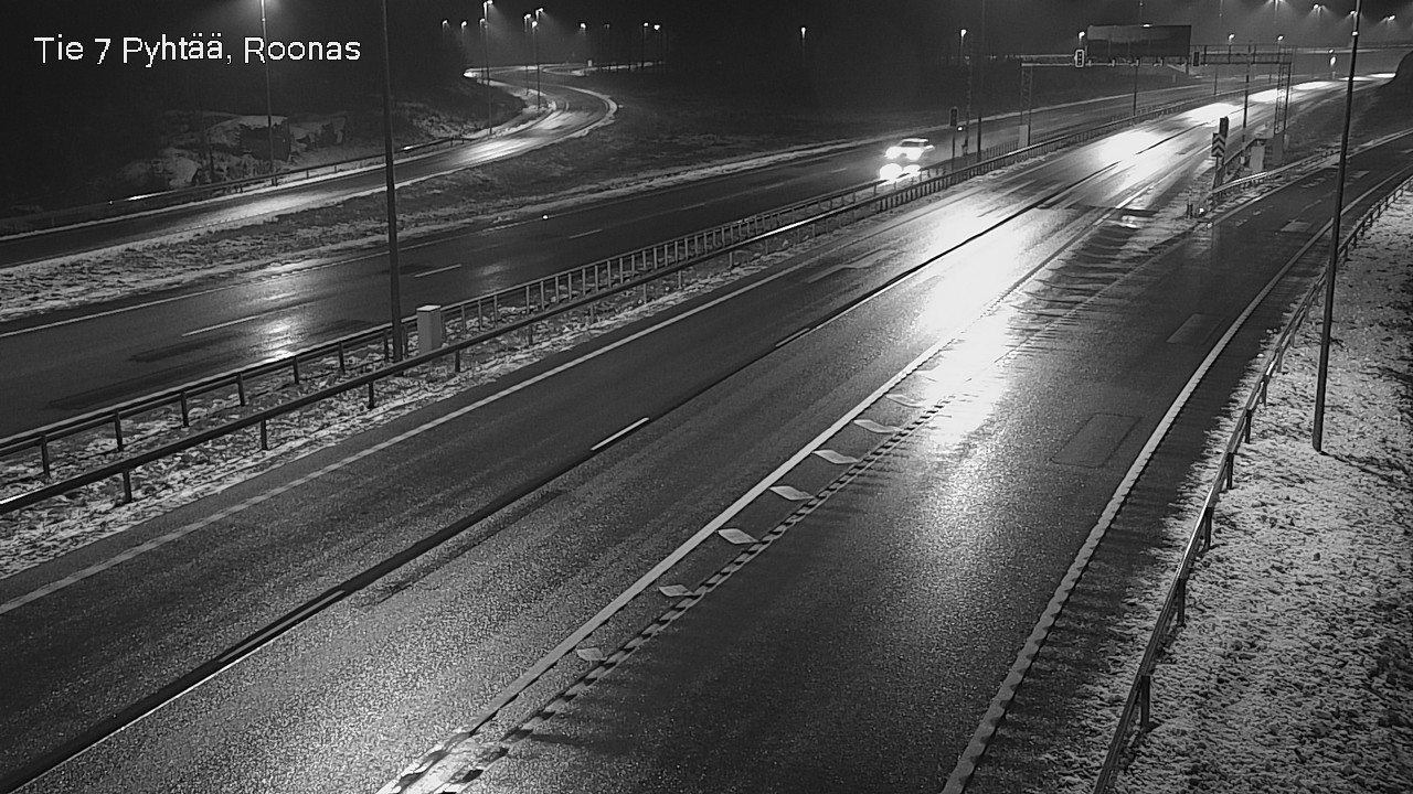 Weather Camera Image Väg 7 Pyttis, Rånäs, Pyhtää, Kymenlaakso