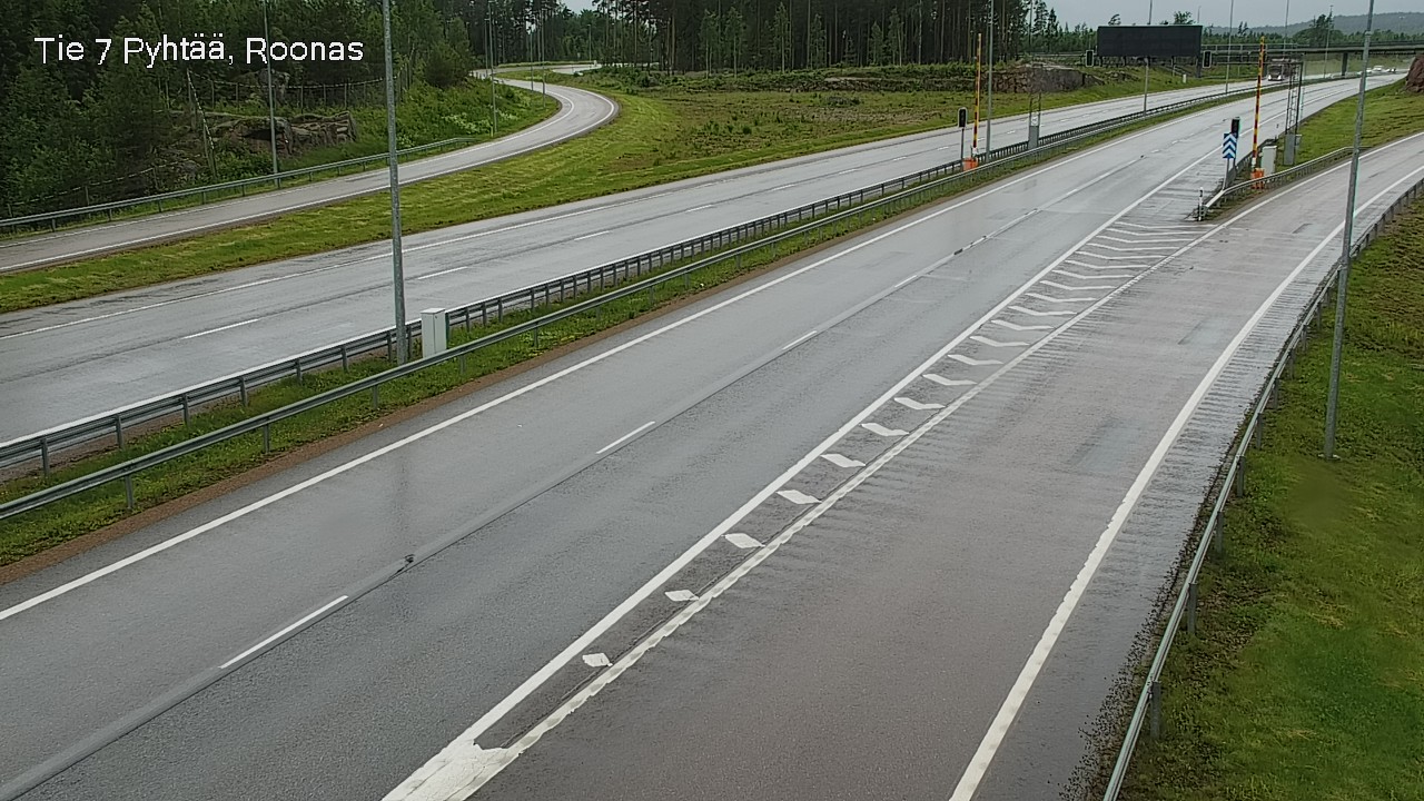 Weather Camera Image Road 7 Pyhtää, Roonas, Pyhtää, Kymenlaakso