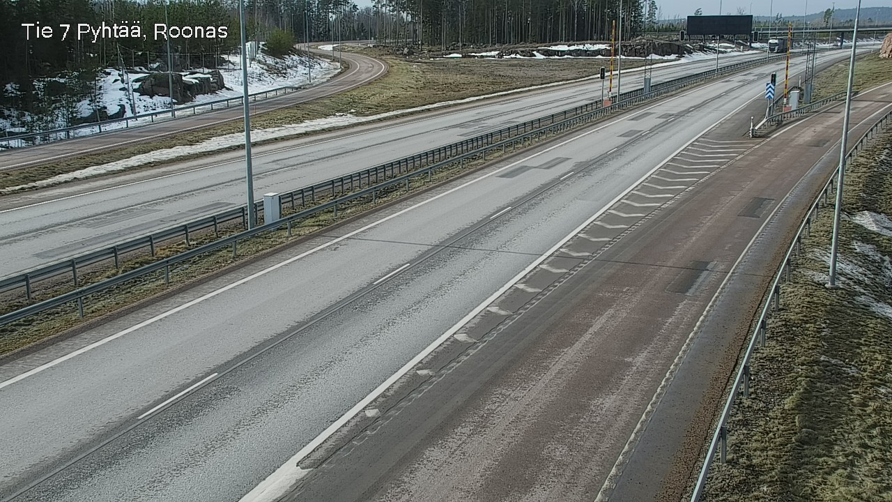 Weather Camera Image Road 7 Pyhtää, Roonas, Pyhtää, Kymenlaakso