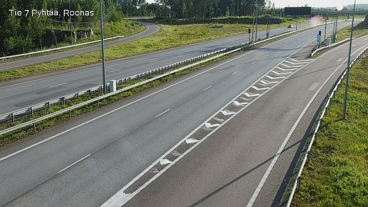 Kelikamerat Kuva Tie 7 Pyhtää, Roonas, Pyhtää, Kymenlaakso