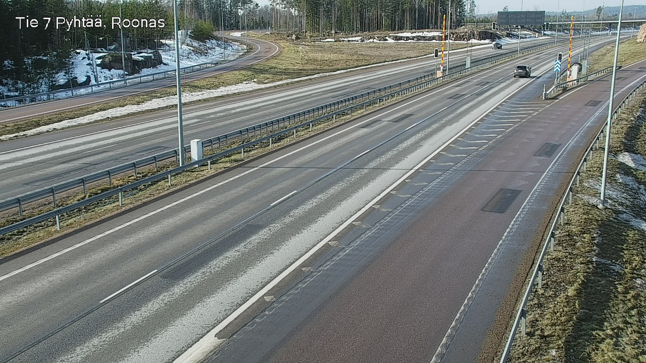 Weather Camera Image Road 7 Pyhtää, Roonas, Pyhtää, Kymenlaakso