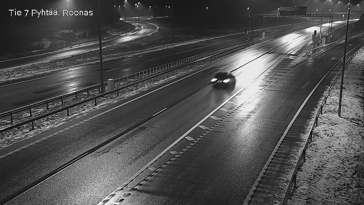 Weather Camera Image Väg 7 Pyttis, Rånäs, Pyhtää, Kymenlaakso