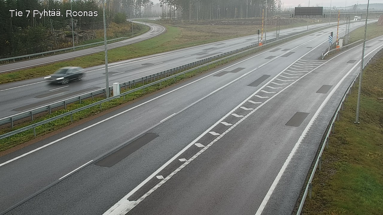 Kelikamerat Kuva Tie 7 Pyhtää, Roonas, Pyhtää, Kymenlaakso