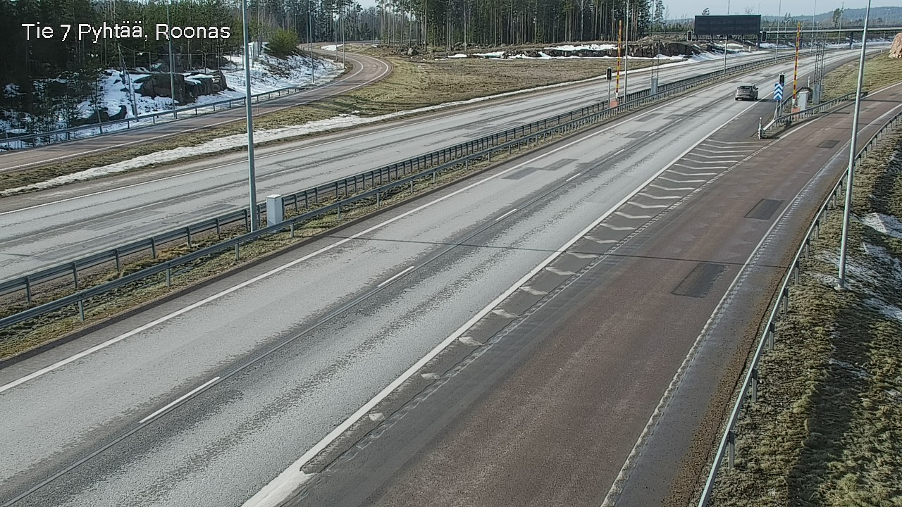 Weather Camera Image Road 7 Pyhtää, Roonas, Pyhtää, Kymenlaakso