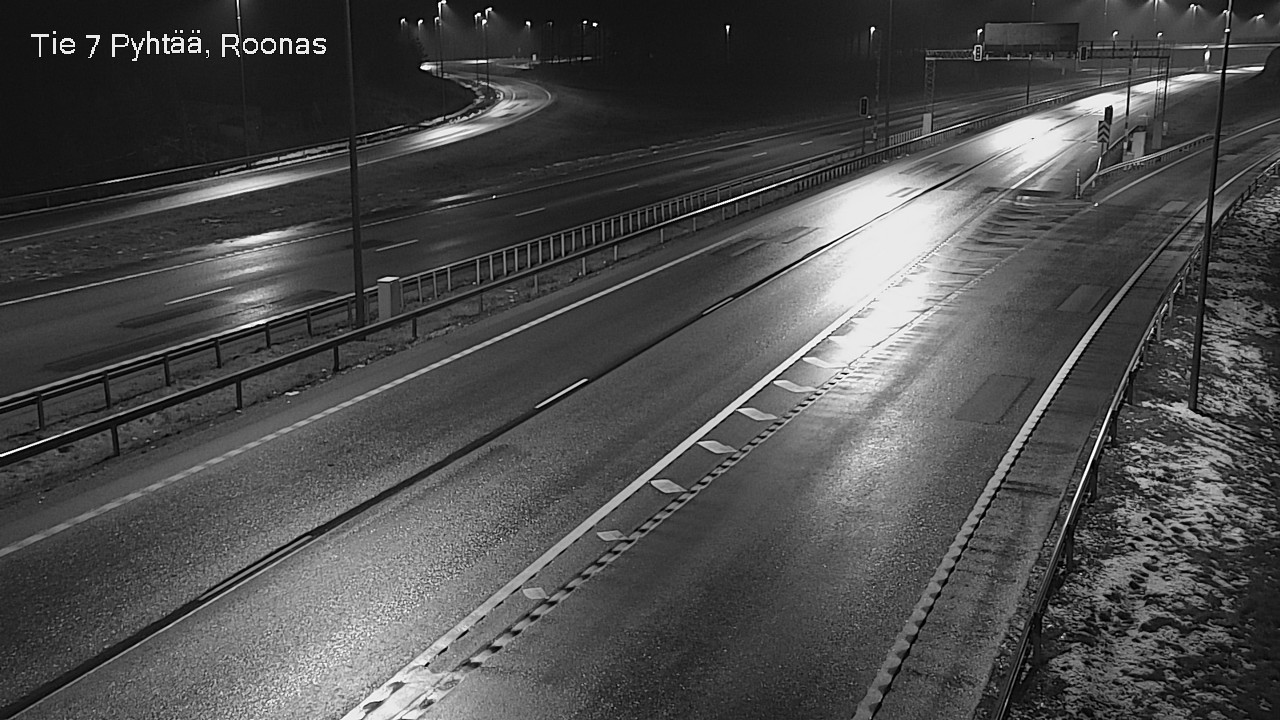 Weather Camera Image Väg 7 Pyttis, Rånäs, Pyhtää, Kymenlaakso