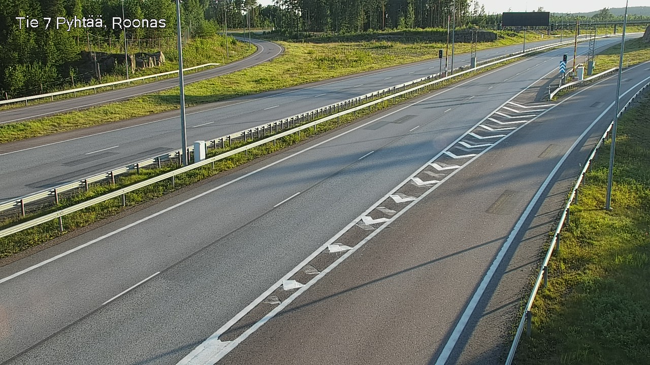 Kelikamerat Kuva Tie 7 Pyhtää, Roonas, Pyhtää, Kymenlaakso