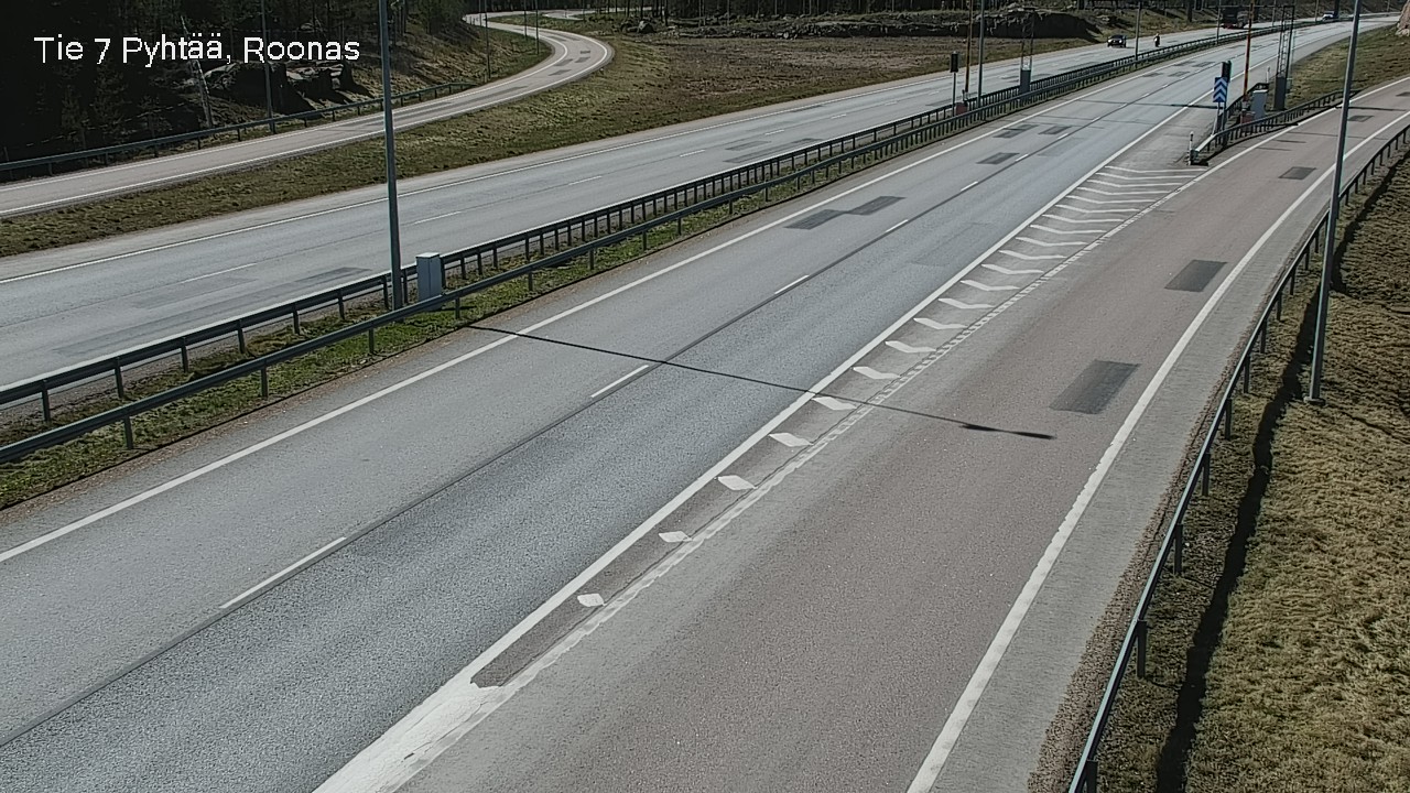Weather Camera Image Väg 7 Pyttis, Rånäs, Pyhtää, Kymenlaakso