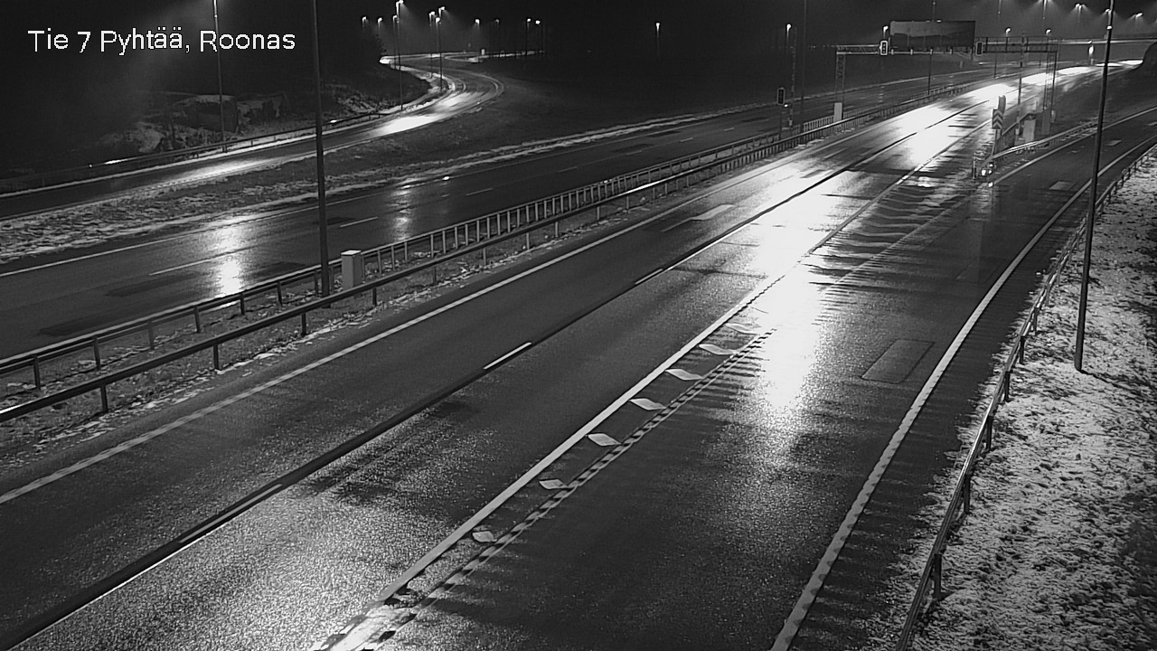 Weather Camera Image Väg 7 Pyttis, Rånäs, Pyhtää, Kymenlaakso