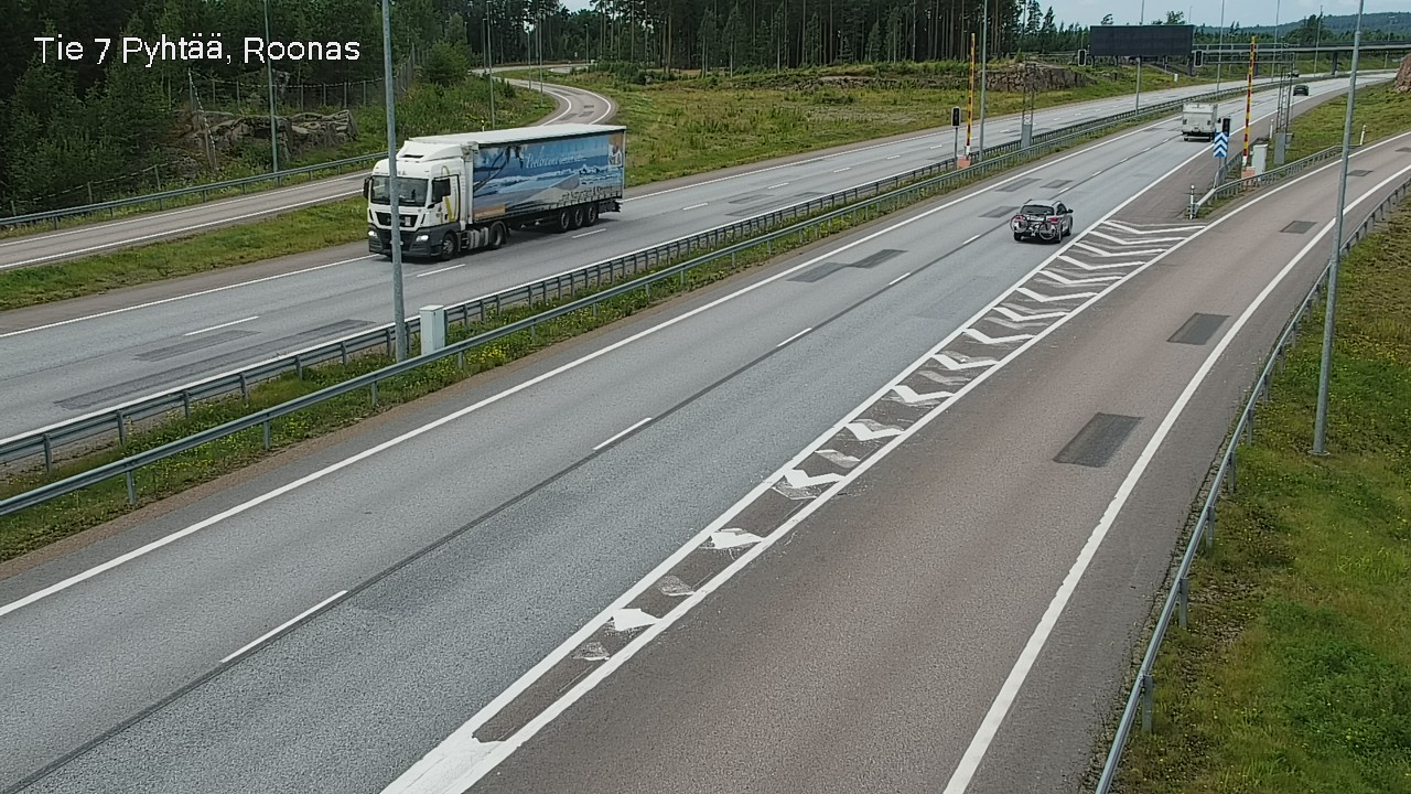 Weather Camera Image Road 7 Pyhtää, Roonas, Pyhtää, Kymenlaakso