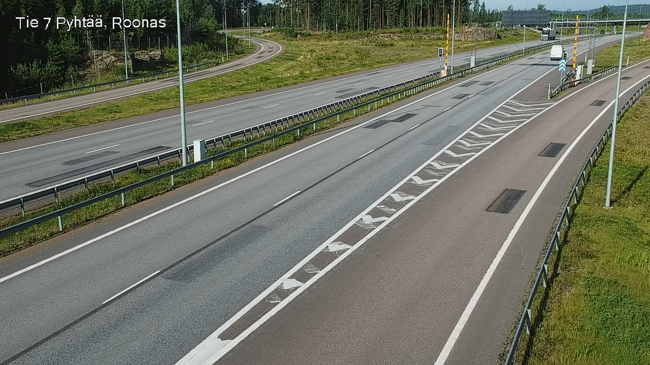 Weather Camera Image Road 7 Pyhtää, Roonas, Pyhtää, Kymenlaakso