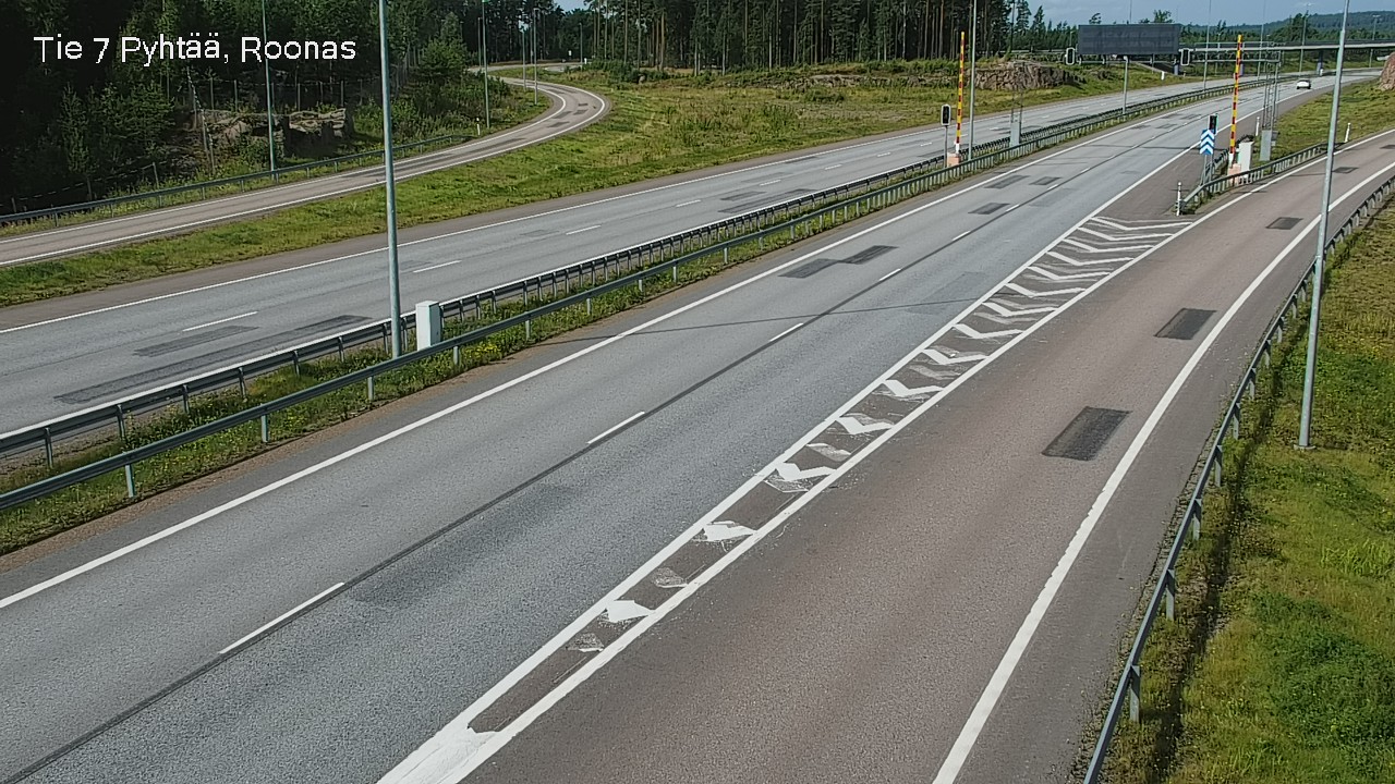 Weather Camera Image Road 7 Pyhtää, Roonas, Pyhtää, Kymenlaakso