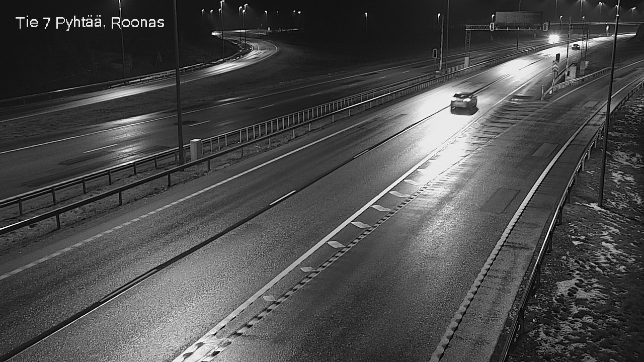 Weather Camera Image Väg 7 Pyttis, Rånäs, Pyhtää, Kymenlaakso