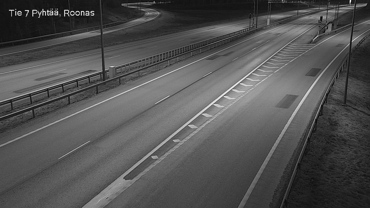 Weather Camera Image Väg 7 Pyttis, Rånäs, Pyhtää, Kymenlaakso