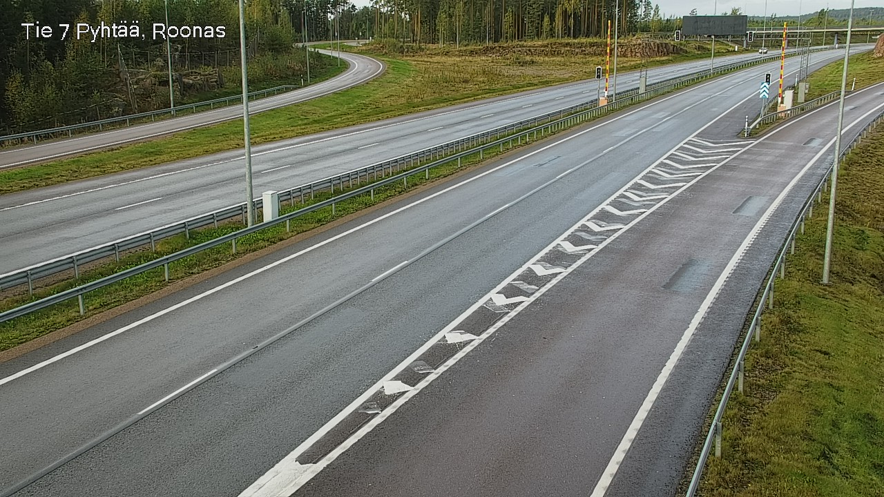 Weather Camera Image Road 7 Pyhtää, Roonas, Pyhtää, Kymenlaakso