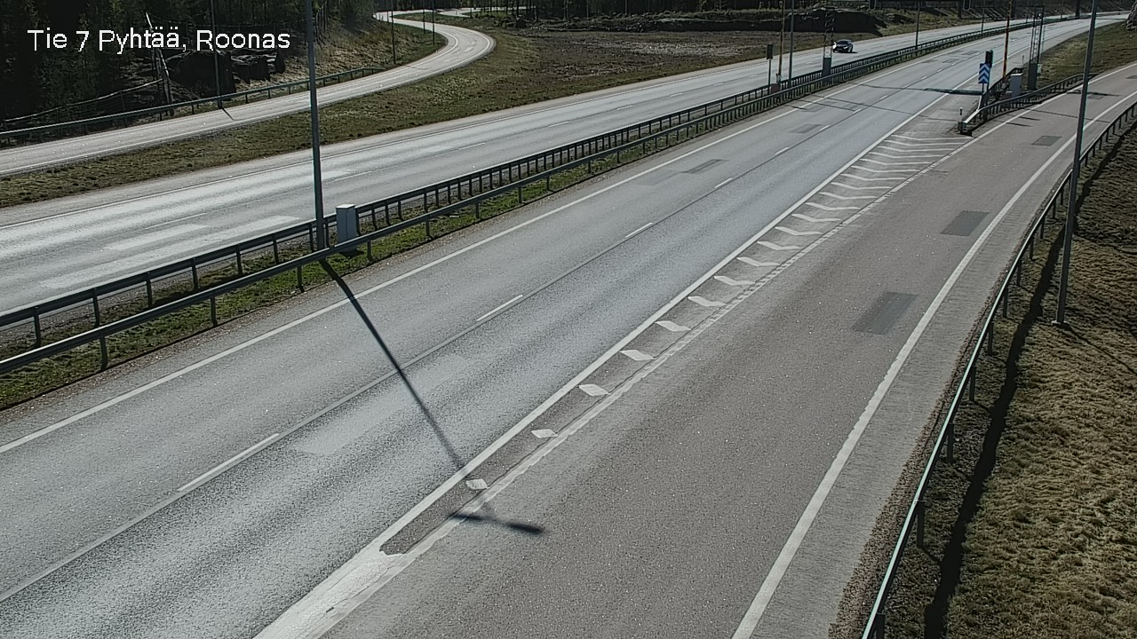 Weather Camera Image Väg 7 Pyttis, Rånäs, Pyhtää, Kymenlaakso