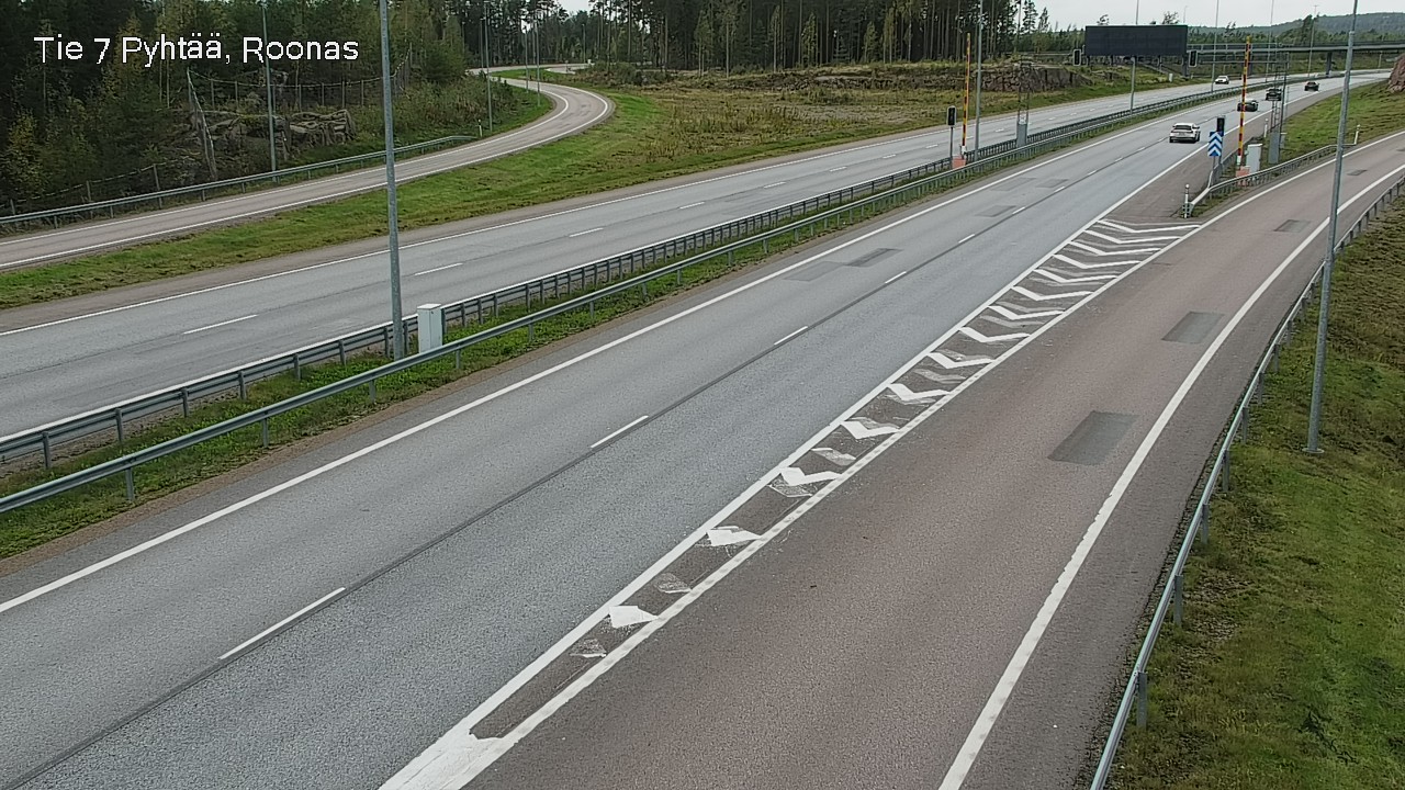 Kelikamerat Kuva Tie 7 Pyhtää, Roonas, Pyhtää, Kymenlaakso