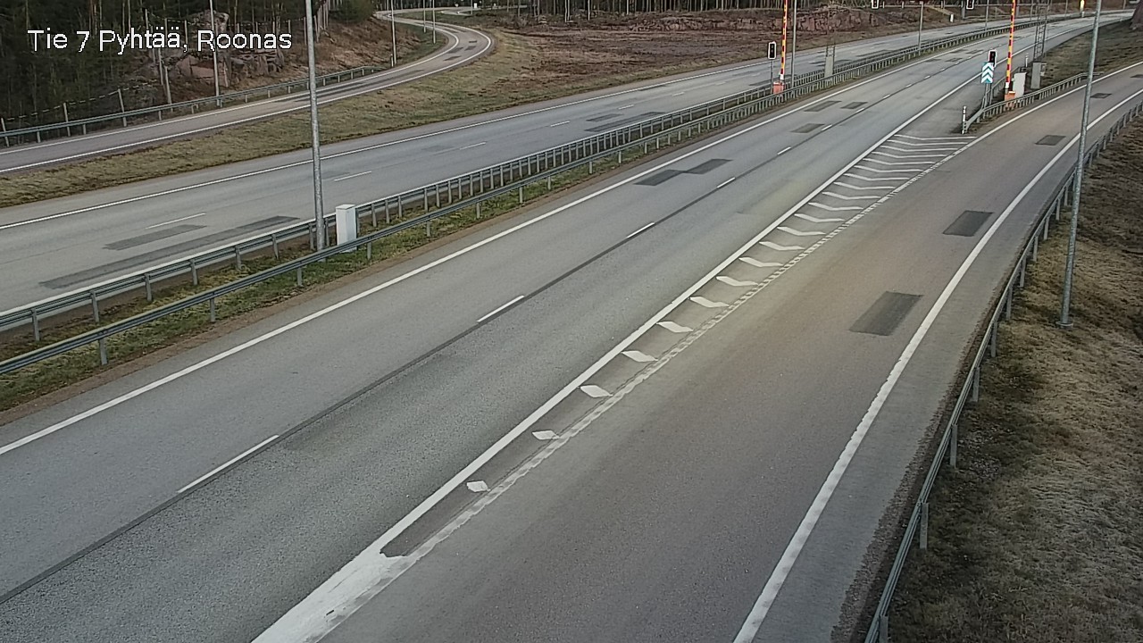 Weather Camera Image Road 7 Pyhtää, Roonas, Pyhtää, Kymenlaakso