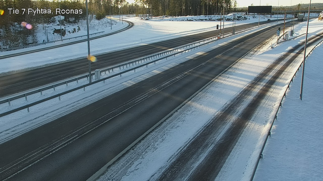 Kelikamerat Kuva Tie 7 Pyhtää, Roonas, Pyhtää, Kymenlaakso