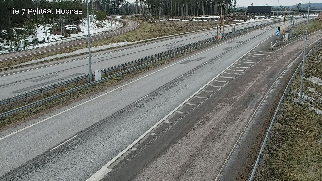 Weather Camera Image Road 7 Pyhtää, Roonas, Pyhtää, Kymenlaakso