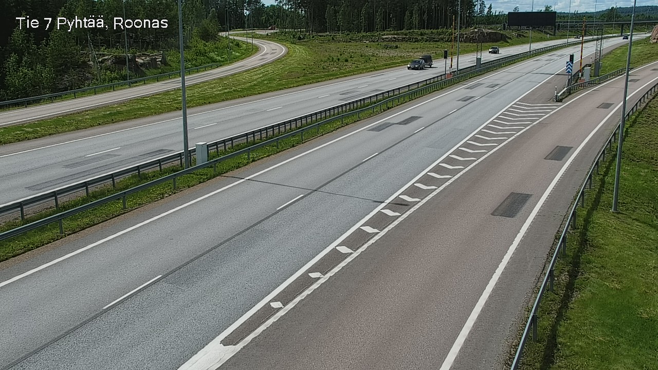 Kelikamerat Kuva Tie 7 Pyhtää, Roonas, Pyhtää, Kymenlaakso