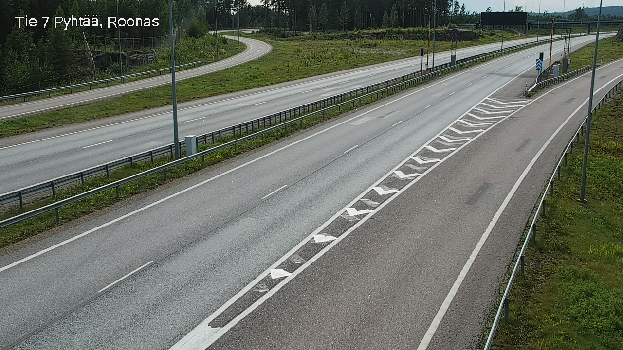 Kelikamerat Kuva Tie 7 Pyhtää, Roonas, Pyhtää, Kymenlaakso