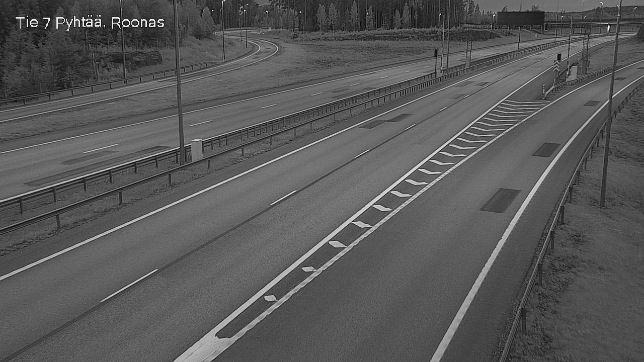Weather Camera Image Väg 7 Pyttis, Rånäs, Pyhtää, Kymenlaakso