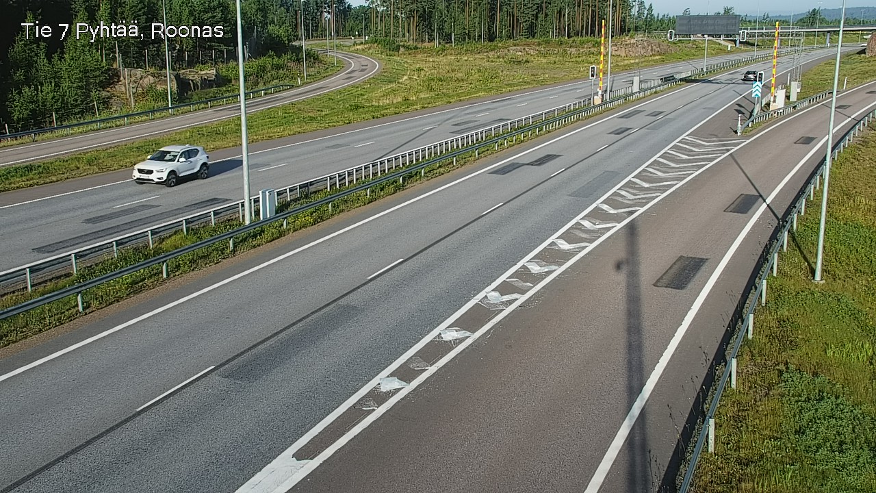 Weather Camera Image Road 7 Pyhtää, Roonas, Pyhtää, Kymenlaakso