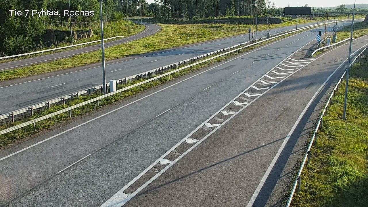 Kelikamerat Kuva Tie 7 Pyhtää, Roonas, Pyhtää, Kymenlaakso