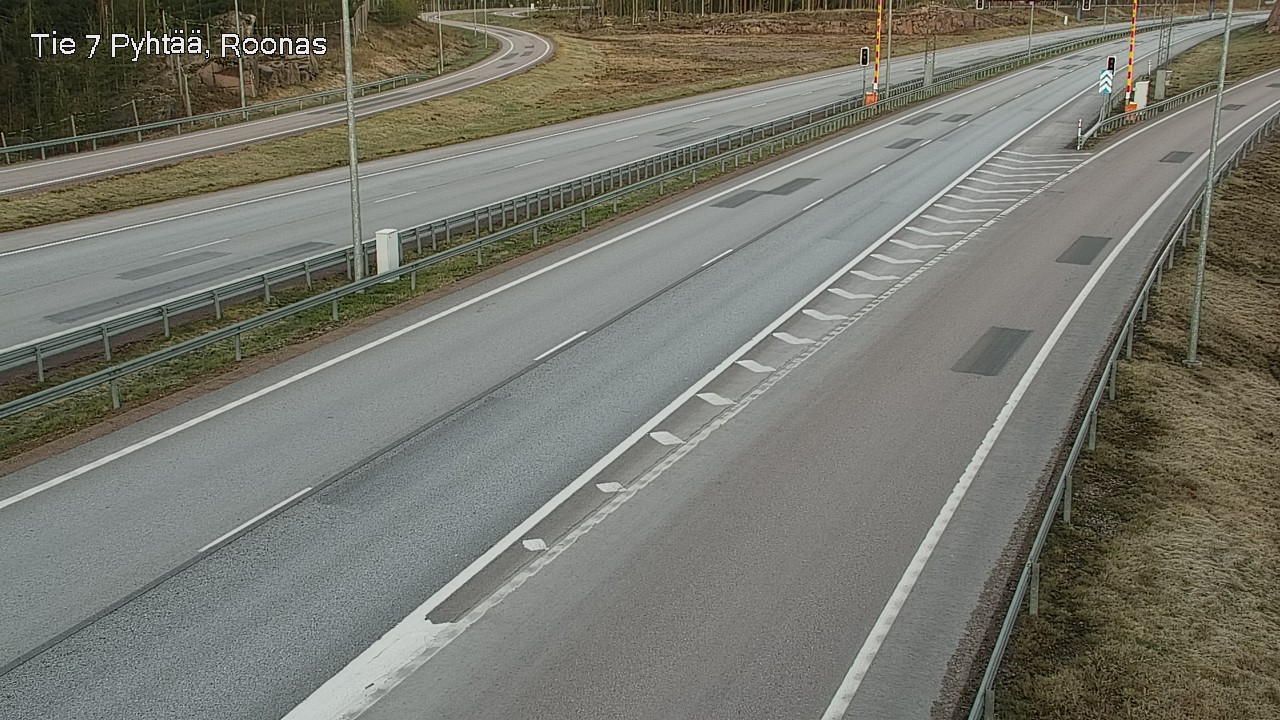 Weather Camera Image Road 7 Pyhtää, Roonas, Pyhtää, Kymenlaakso