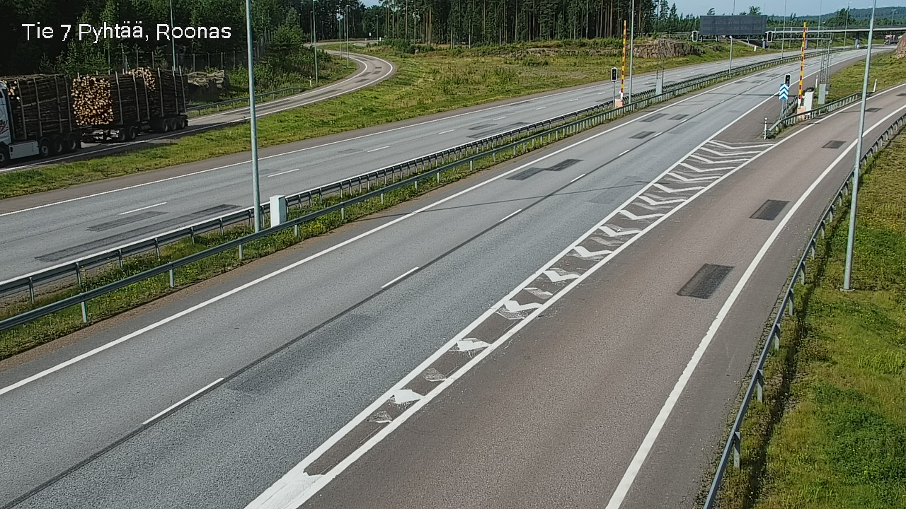 Weather Camera Image Road 7 Pyhtää, Roonas, Pyhtää, Kymenlaakso