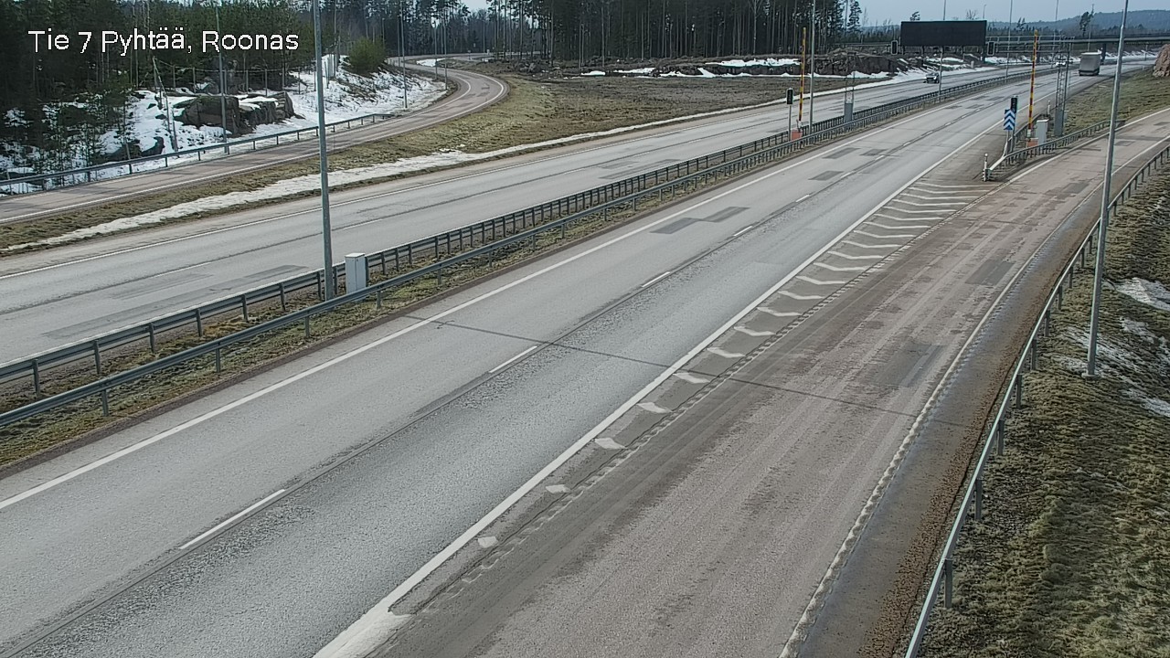 Weather Camera Image Road 7 Pyhtää, Roonas, Pyhtää, Kymenlaakso