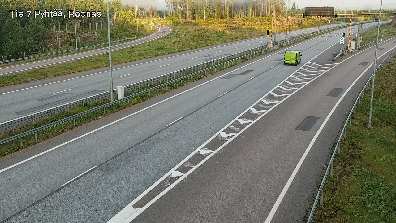 Kelikamerat Kuva Tie 7 Pyhtää, Roonas, Pyhtää, Kymenlaakso