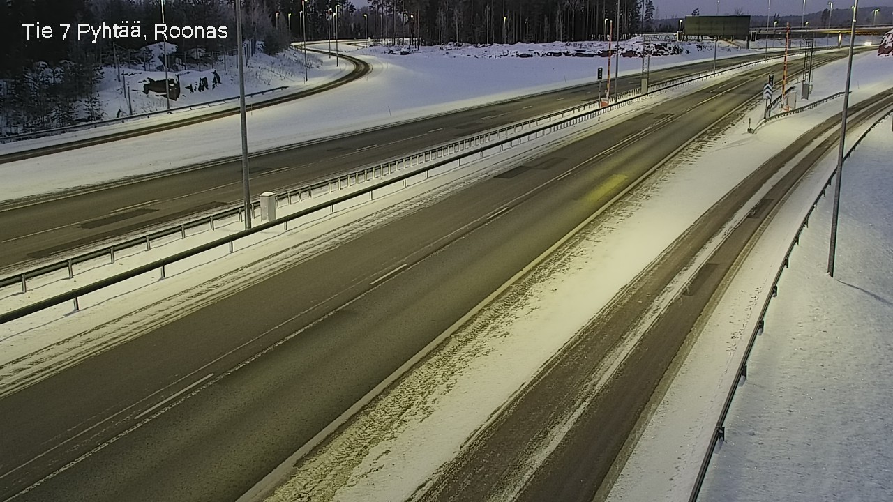 Kelikamerat Kuva Tie 7 Pyhtää, Roonas, Pyhtää, Kymenlaakso