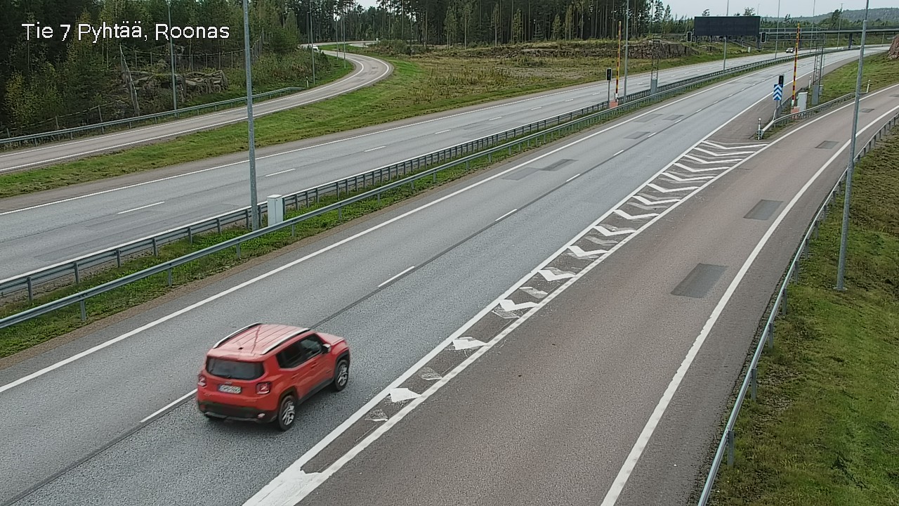 Kelikamerat Kuva Tie 7 Pyhtää, Roonas, Pyhtää, Kymenlaakso
