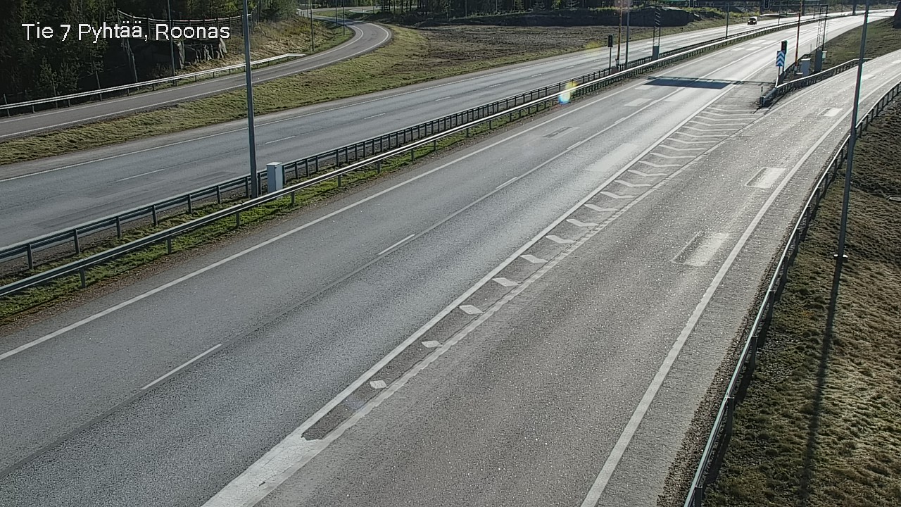 Weather Camera Image Väg 7 Pyttis, Rånäs, Pyhtää, Kymenlaakso