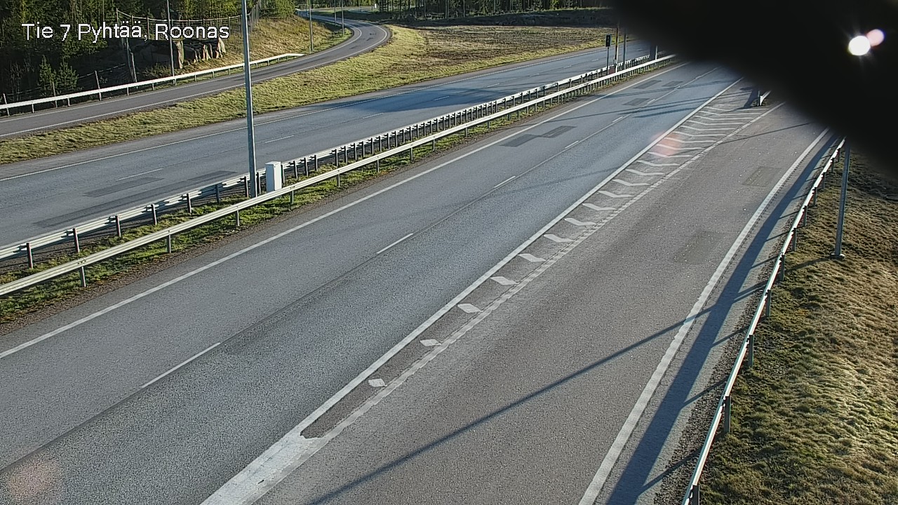 Weather Camera Image Väg 7 Pyttis, Rånäs, Pyhtää, Kymenlaakso