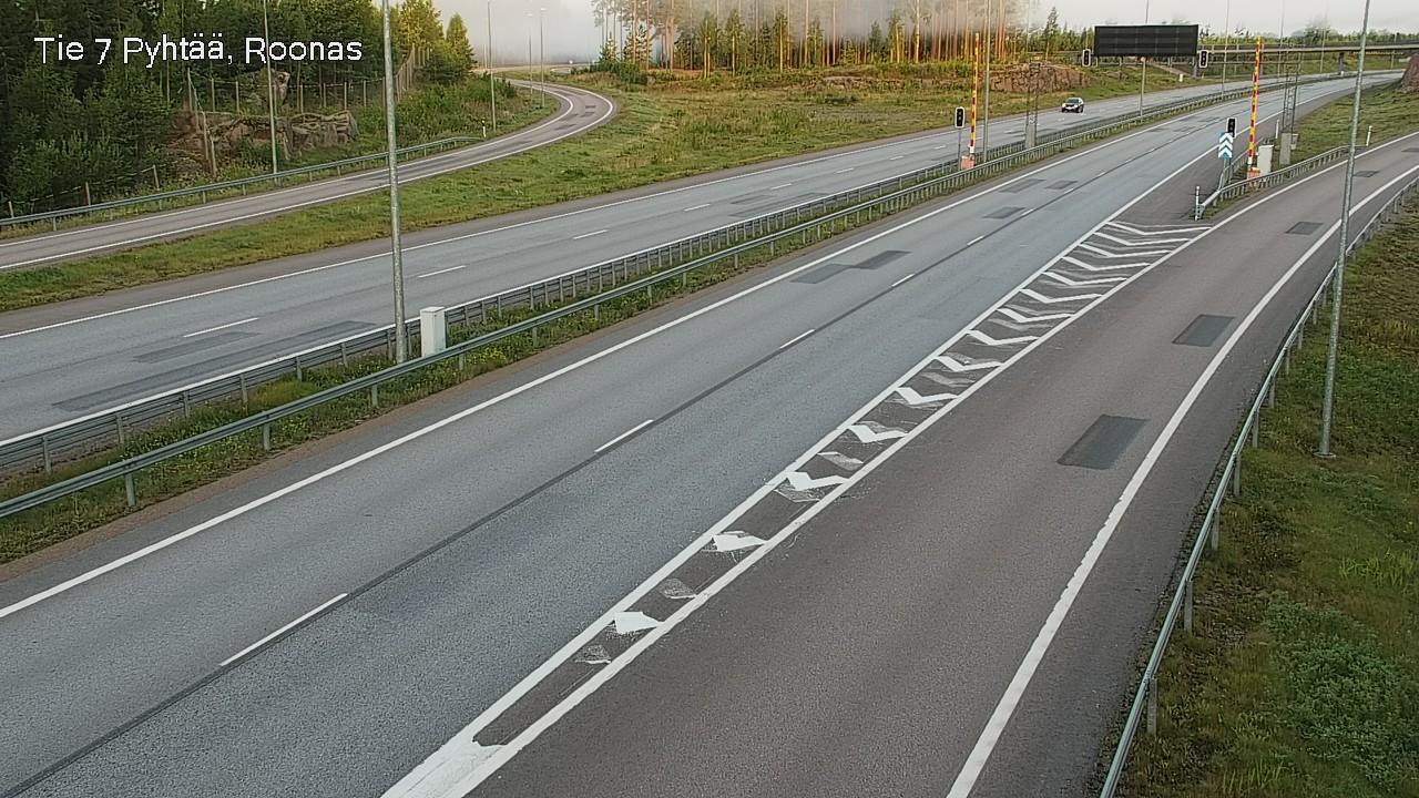 Kelikamerat Kuva Tie 7 Pyhtää, Roonas, Pyhtää, Kymenlaakso