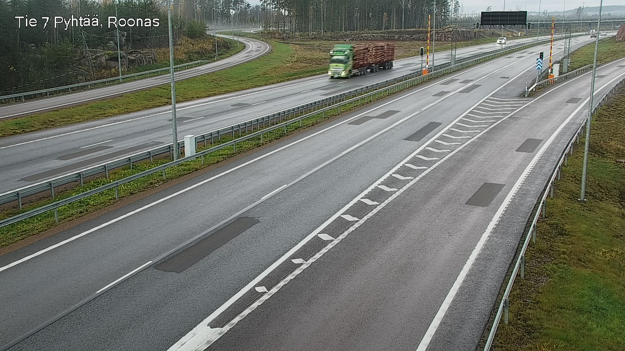 Kelikamerat Kuva Tie 7 Pyhtää, Roonas, Pyhtää, Kymenlaakso