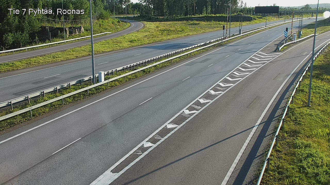Kelikamerat Kuva Tie 7 Pyhtää, Roonas, Pyhtää, Kymenlaakso