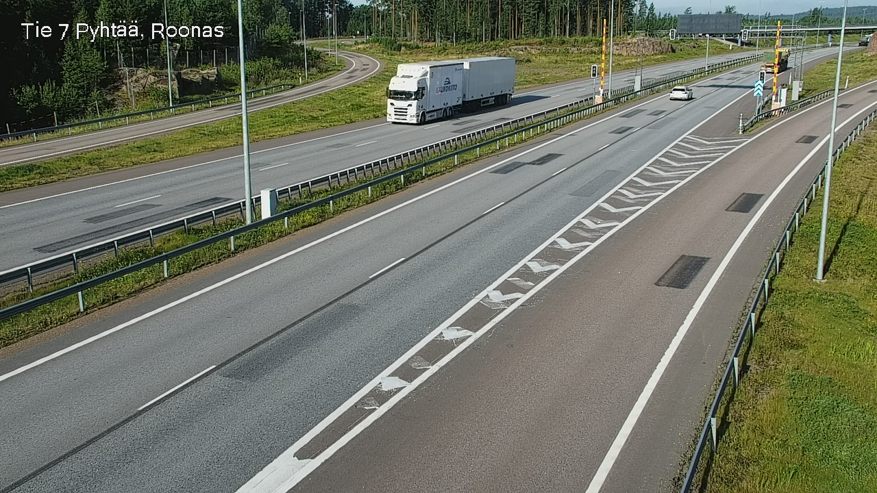 Weather Camera Image Road 7 Pyhtää, Roonas, Pyhtää, Kymenlaakso
