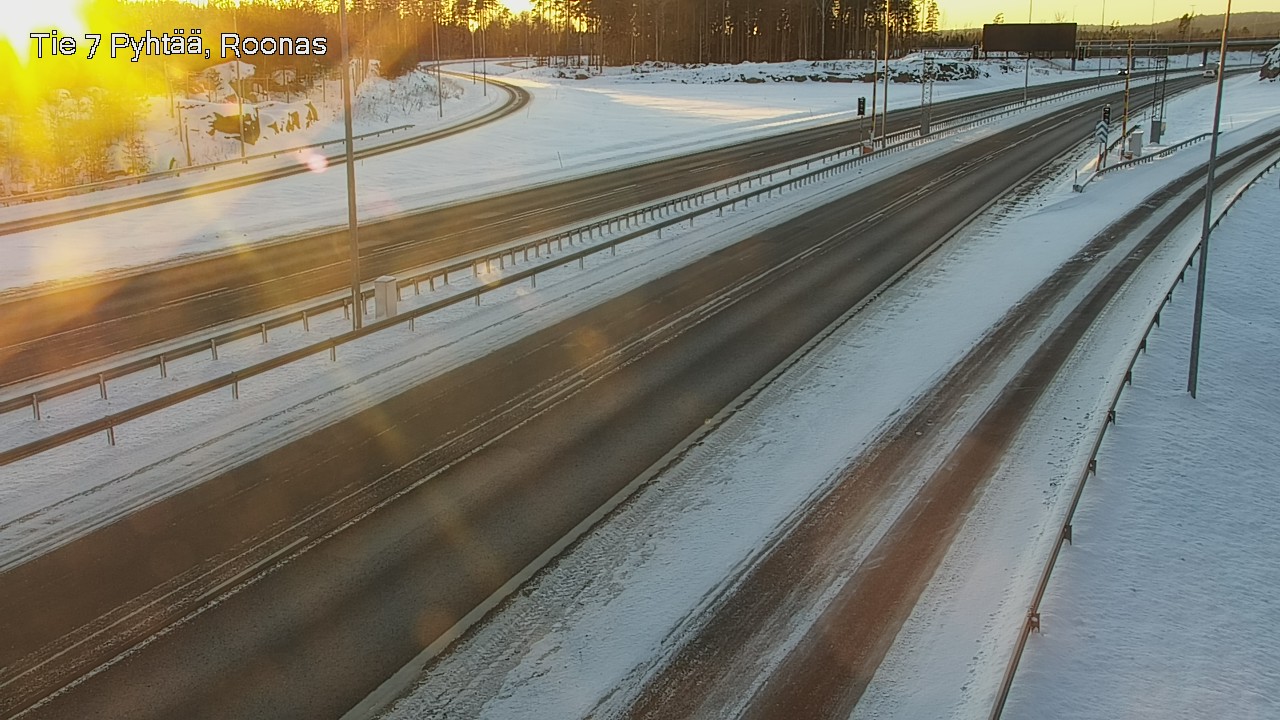 Kelikamerat Kuva Tie 7 Pyhtää, Roonas, Pyhtää, Kymenlaakso